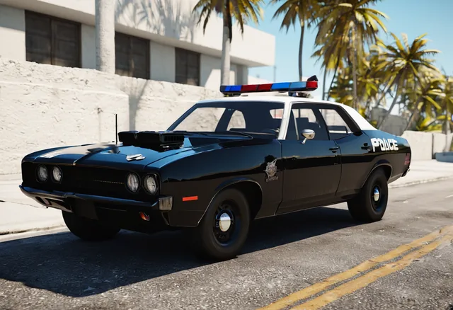 Police Buffalo STX Pursuit — GTA VI Emergency