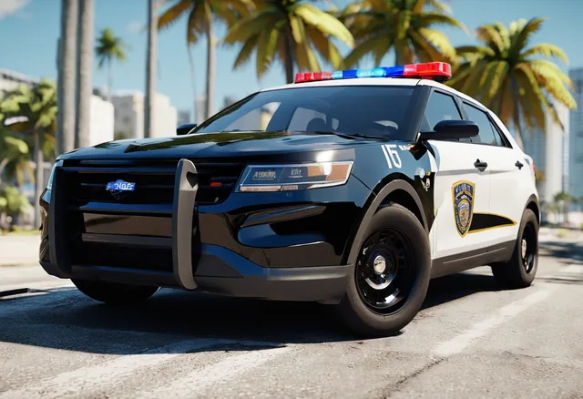 Police Gauntlet Interceptor — GTA VI Emergency