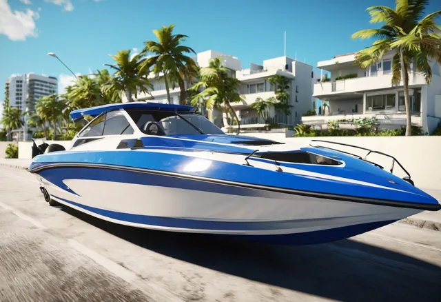 Squalo — GTA VI Boat