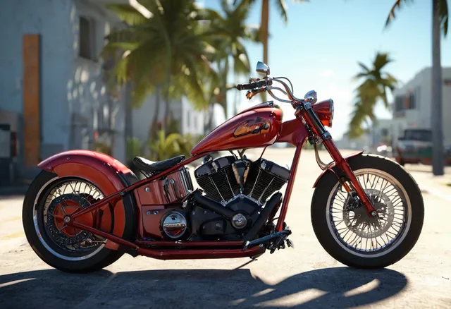 Zombie Chopper — GTA VI Motorcycle