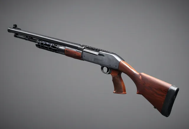 Pump Action Shotgun — GTA VI Shotguns